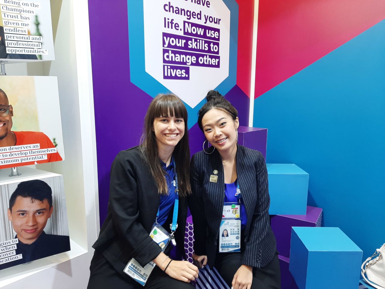 Champions Trust Members contribute to WorldSkills stand design