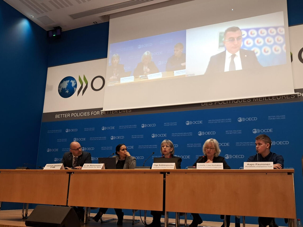 WorldSkills Champions Trust representative advocates for the future of apprenticeships at Cedefop-OECD symposium