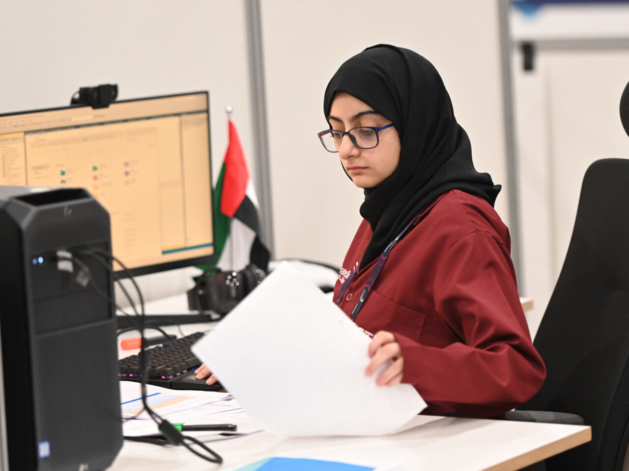 WorldSkills Champions Trust representative Narmeen Almarzooqi advocates bridging disciplines through skills