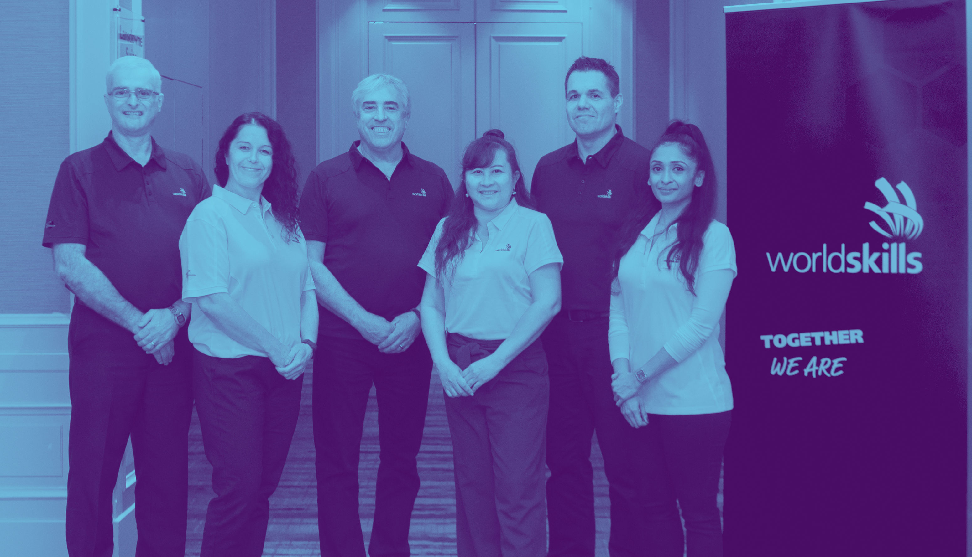 The WorldSkills Experts Faculty 2023 standing side by side.