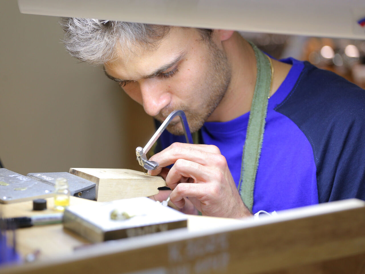 Louis Dauxais-De Ryck from WorldSkills France competing at WorldSkills Kazan 2019.
