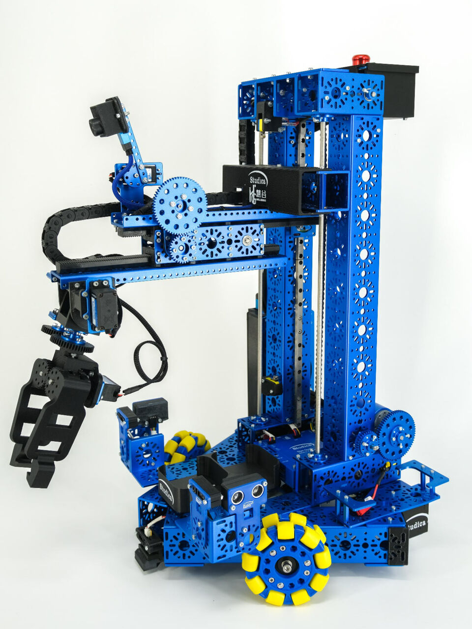 A mobile robot by Studica Robotics.